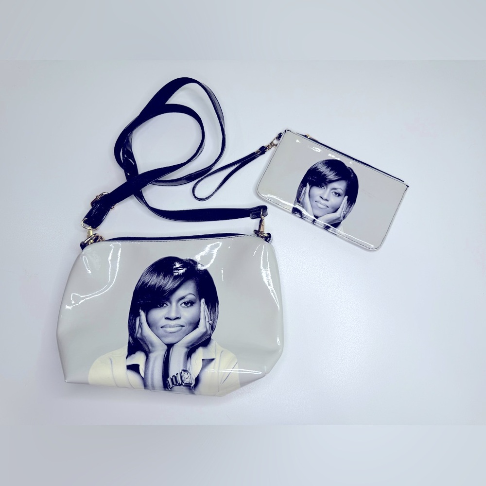 Michelle Obama Crossbody purse and wallet